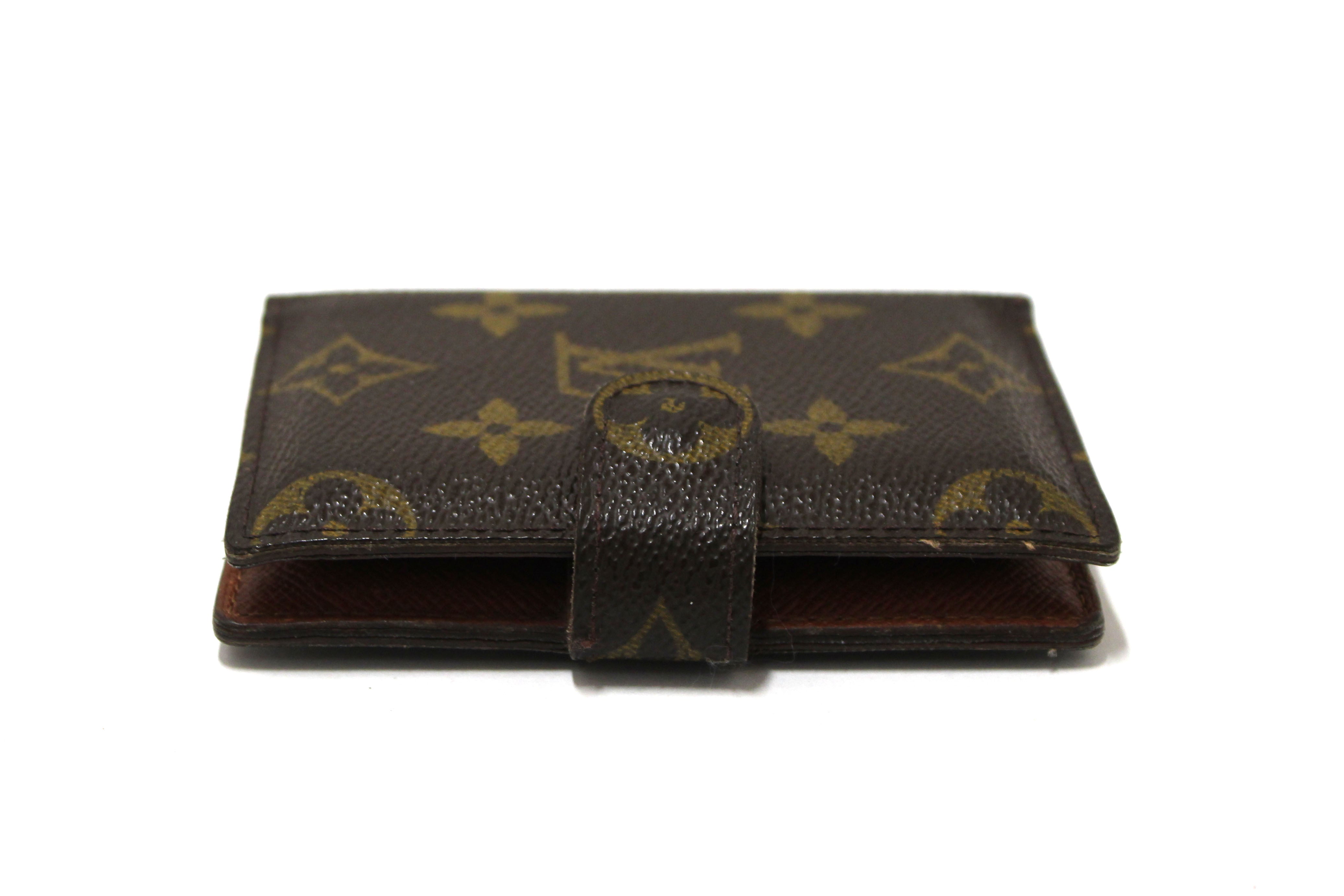 Authentic Louis Vuitton Monogram Canvas Bifold Wallet Card Holder for Men - Luxury Slim RFID Blocking Credit Card Case for Everyday Use & Travel