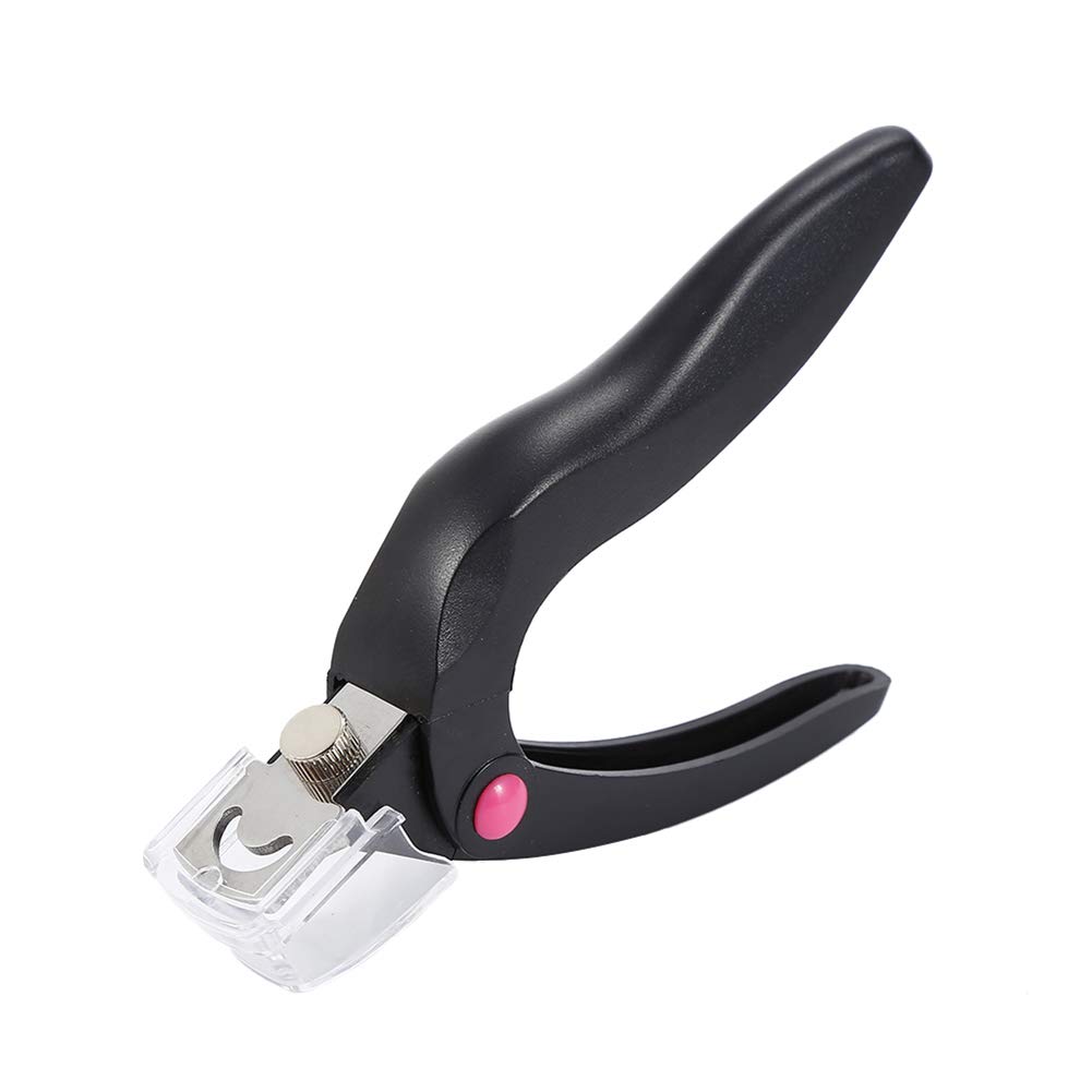 Professional Stainless Steel Nail Tip Clipper & Edge Cutter - Acrylic Fake Nail Trimmer for Manicure, Sharp Blade DIY Nail Art Tool | Perfect for Salon, Home Use & Nail Beauty Design