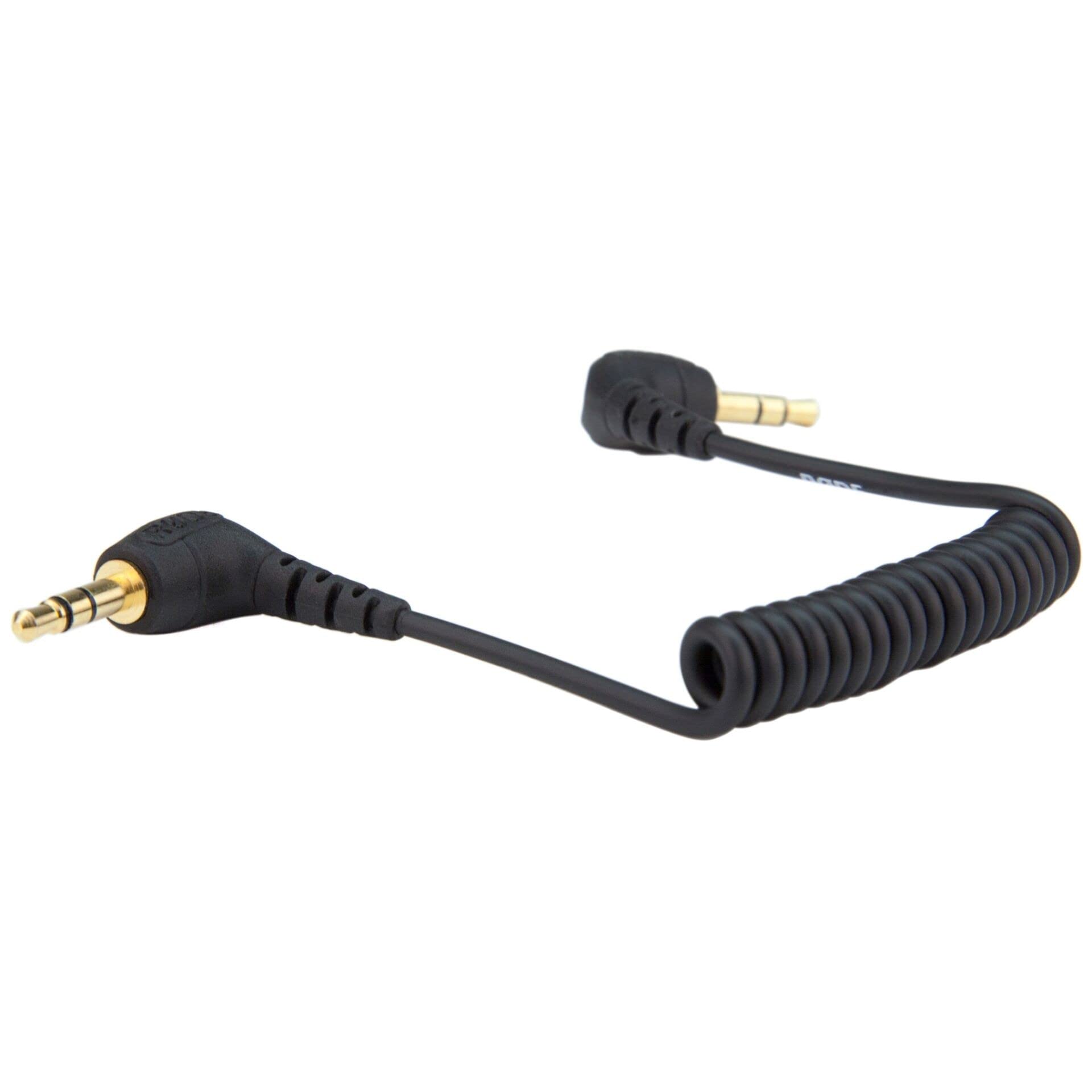 RODE SC2 3.5mm TRS Patch Cable - High-Quality Audio Cable for Microphones & Studio Equipment | Perfect for Podcasting, Recording & Live Streaming (Black)