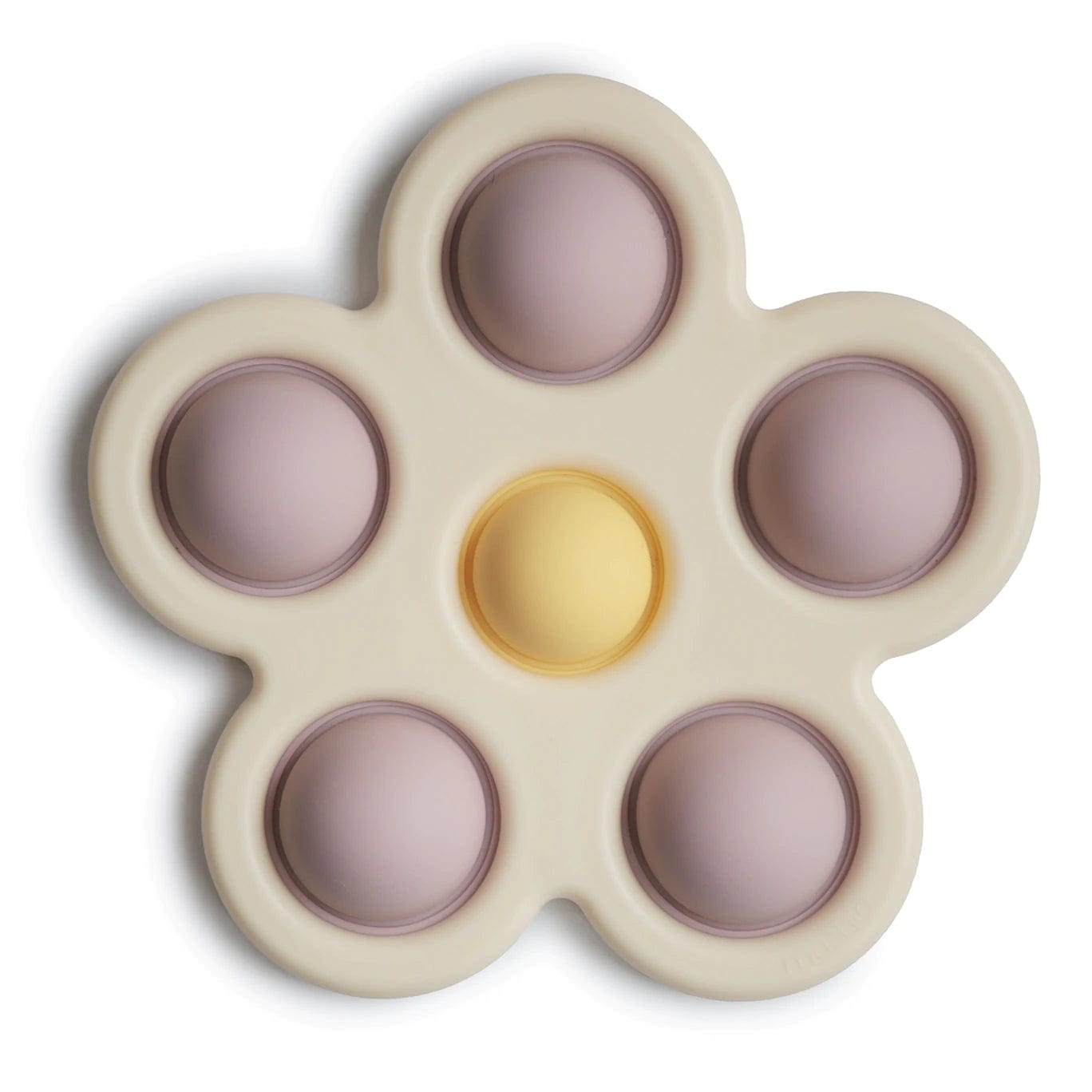 Mushie Flower Press Toy for Kids - Montessori Sensory Learning Activity - Perfect for Nature Exploration & DIY Crafts at Home or Classroom