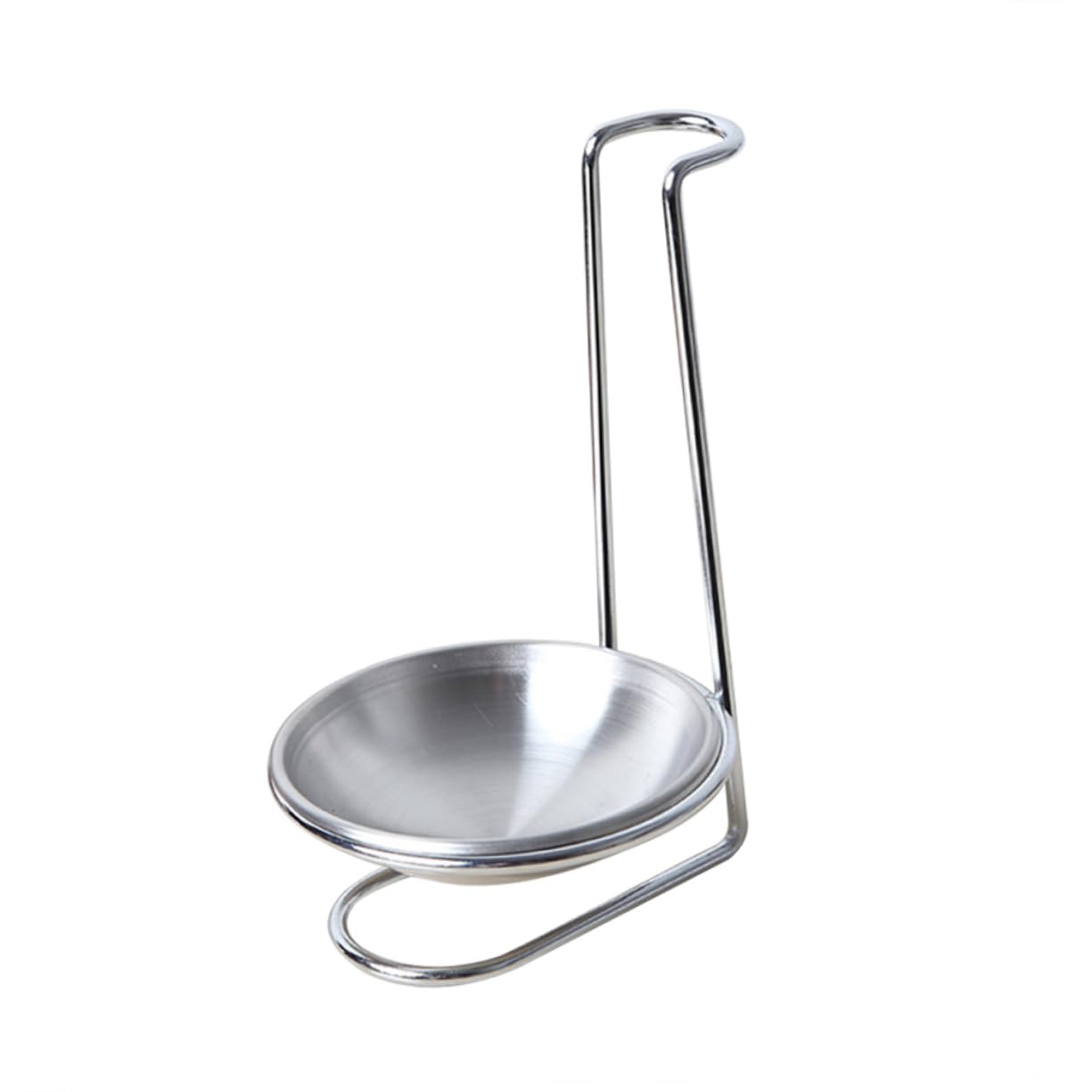 GOOHOCHY Vertical Spoon Holder - Stainless Steel Spoon Rest for Coffee, Soup, and Kitchen Utensils | Space-Saving Organizer for Countertops, Perfect for Cooking, Baking, and Serving