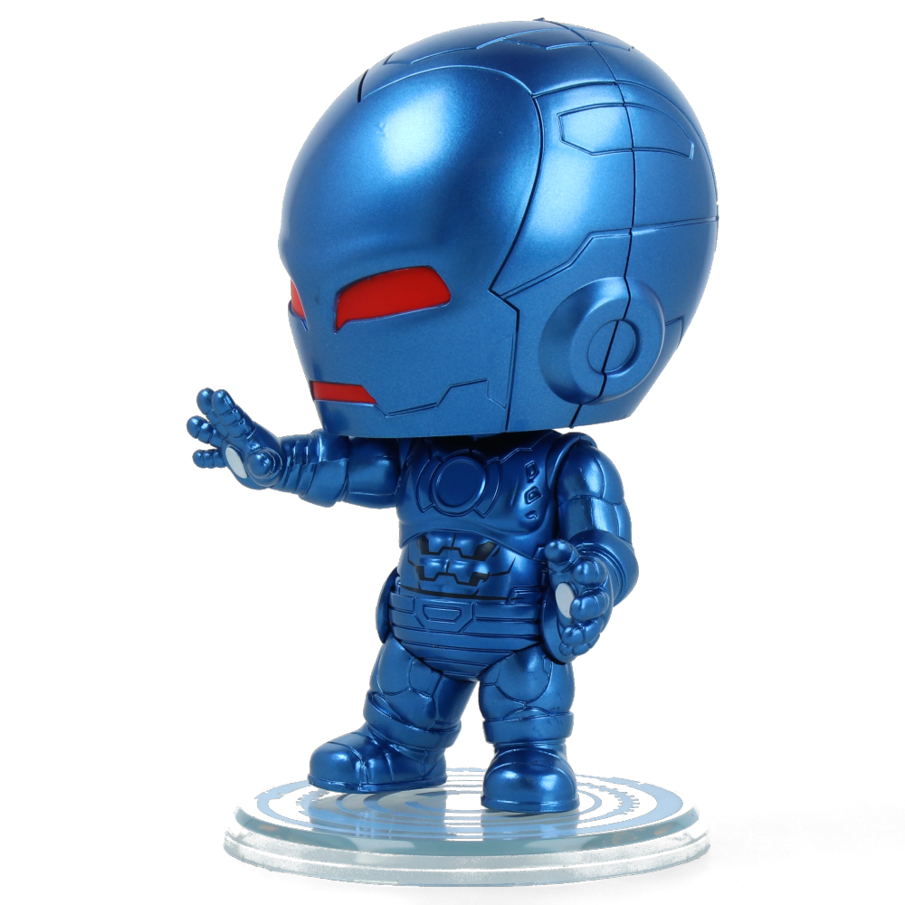 Marvel Comics Iron Man Stealth Armor Cosbaby Figurine - Collectible Action Figure for Display, Gifts & Marvel Fans