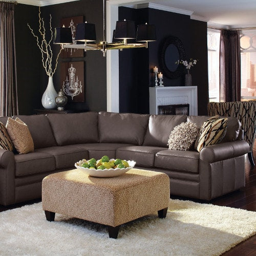 La-Z-Boy Collins Recliner Chair - Comfortable Leather Recliner Sofa for Living Room, Home Theater & Office - Power Lift & Massage Features