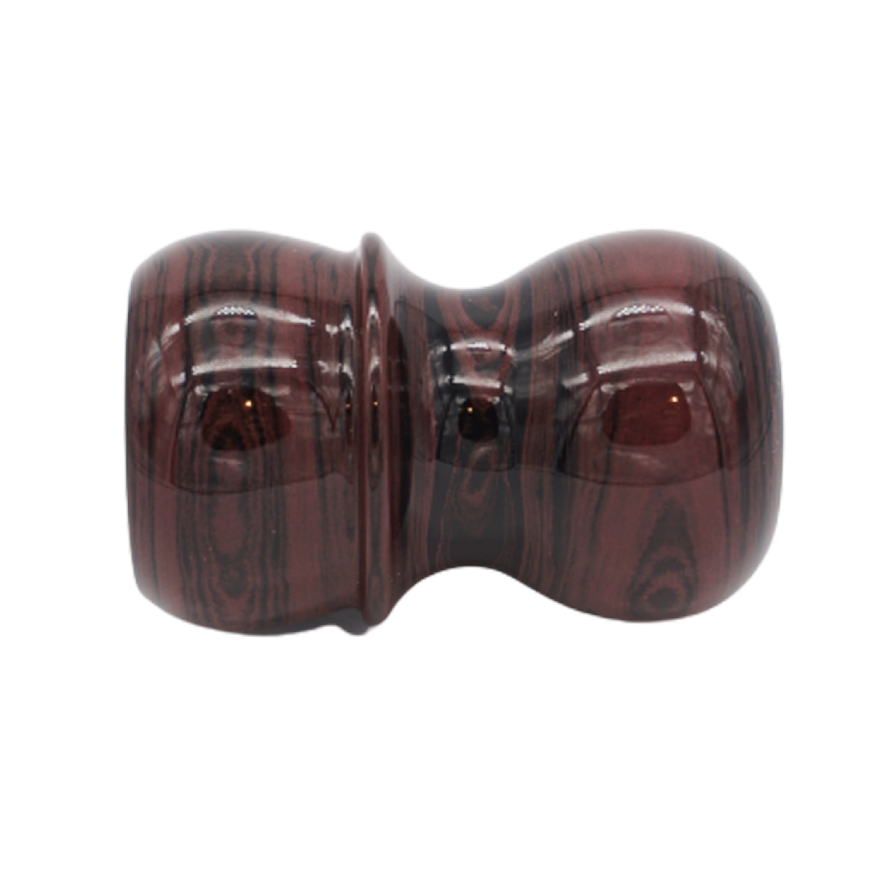 Premium Handmade Raspberry Ebonite Shaving Brush Handle - Compatible with 24mm & 26mm Knots - Perfect for Wet Shaving & Barber Shop Use - Luxury Grooming Gift for Men