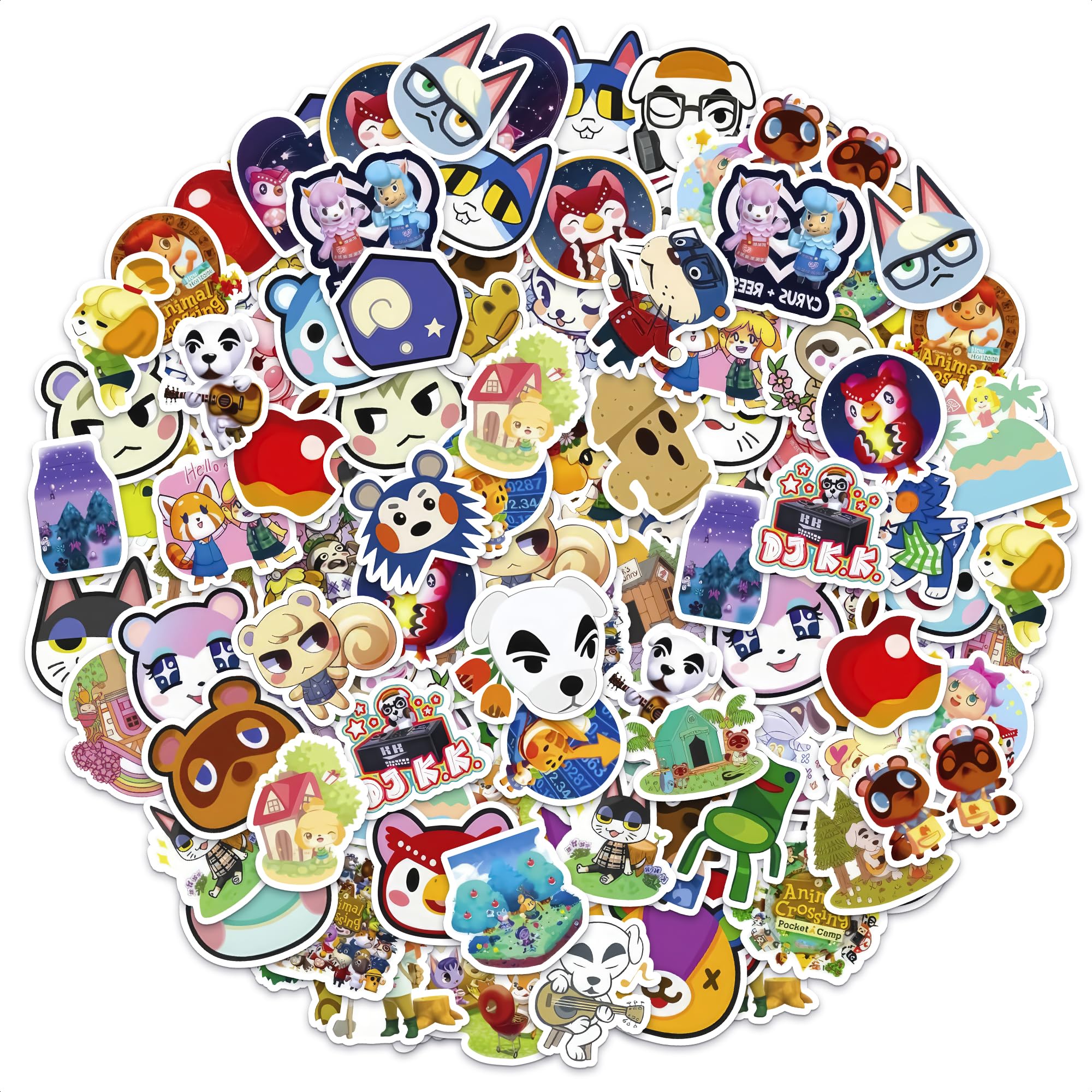 150Pcs Cute Animal Water Bottle Stickers - Waterproof Vinyl Decals for Bottles, Cars, Laptops, Bikes, Luggage & Skateboards - Fun Aesthetic Stickers for Kids & Adults - Perfect for School, Work, Travel & DIY Projects