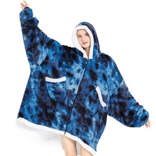 Dark Blue Tie Dye