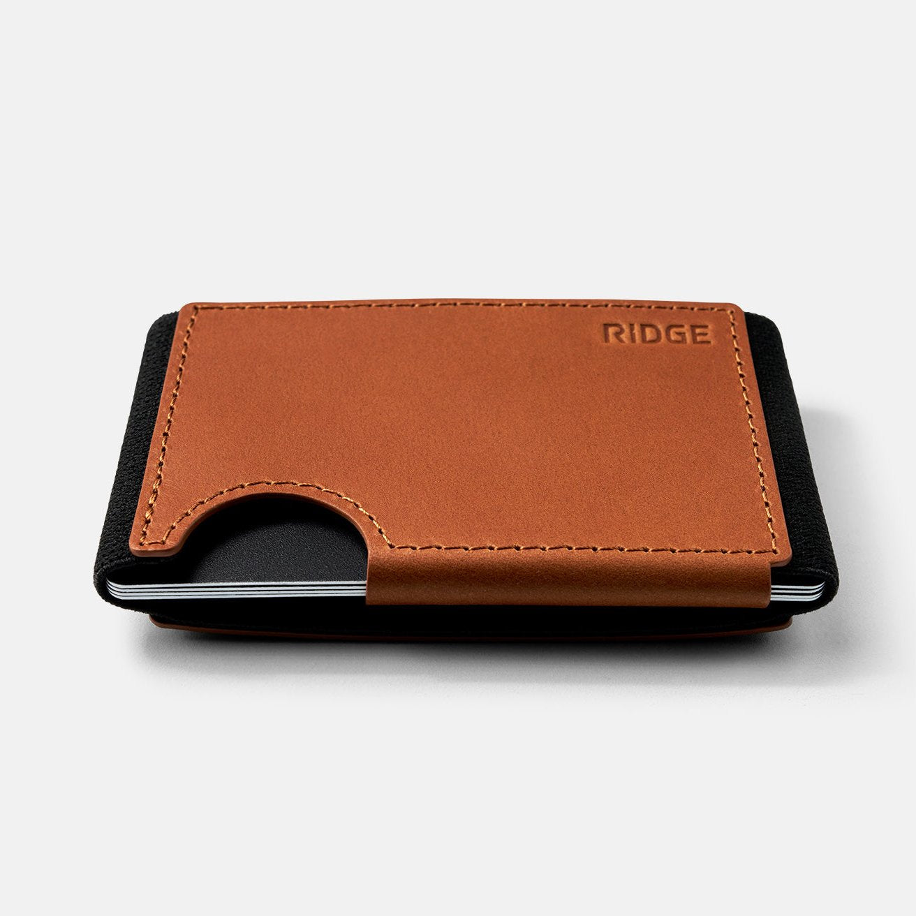 Biflex Tobacco Brown Leather Daily Driver Kit - Premium Leather Wallet for Men - Perfect for Everyday Use, Travel & Business