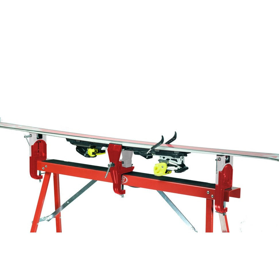 KUU Side Kick Pro Race Ski Tuning Vise - Professional Ski Edge Sharpener & Waxing Tool for Alpine Skis - Perfect for Ski Maintenance at Home or Mountain Resorts