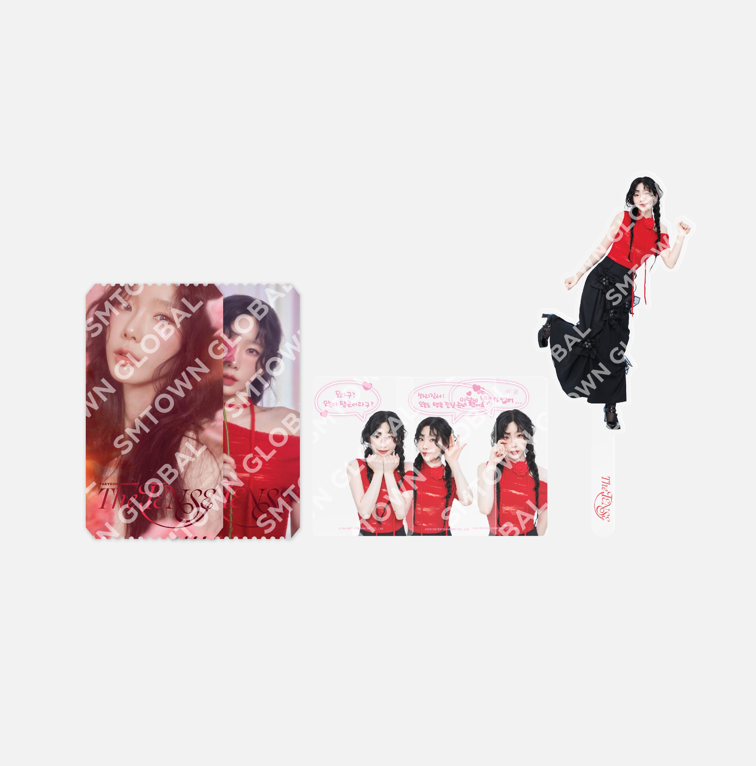 TAEYEON CONCERT KIT - The TENSE MD Official Merchandise for Kpop Fans | Perfect for Concerts, Fan Meetings & Kpop Collections