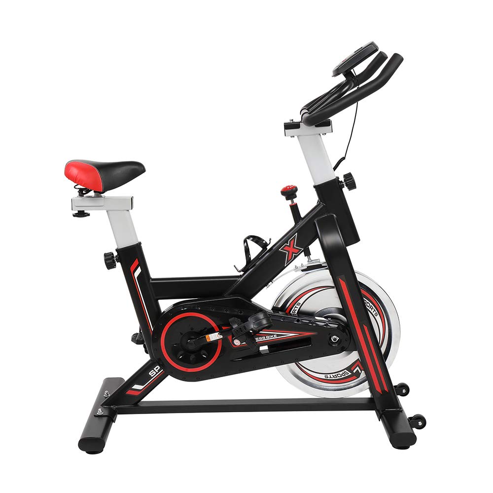 Best Home Exercise Bike for Indoor Cycling - Adjustable Stationary Bike for Cardio Workouts | Perfect for Home Gym, Weight Loss & Fitness Training