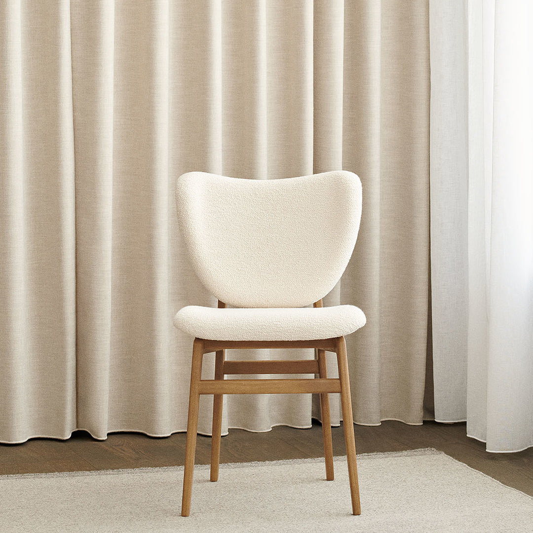 Elephant Dining Chair - Fully Upholstered Modern Accent Chair for Living Room, Bedroom & Office - Comfortable Seating with Stylish Design