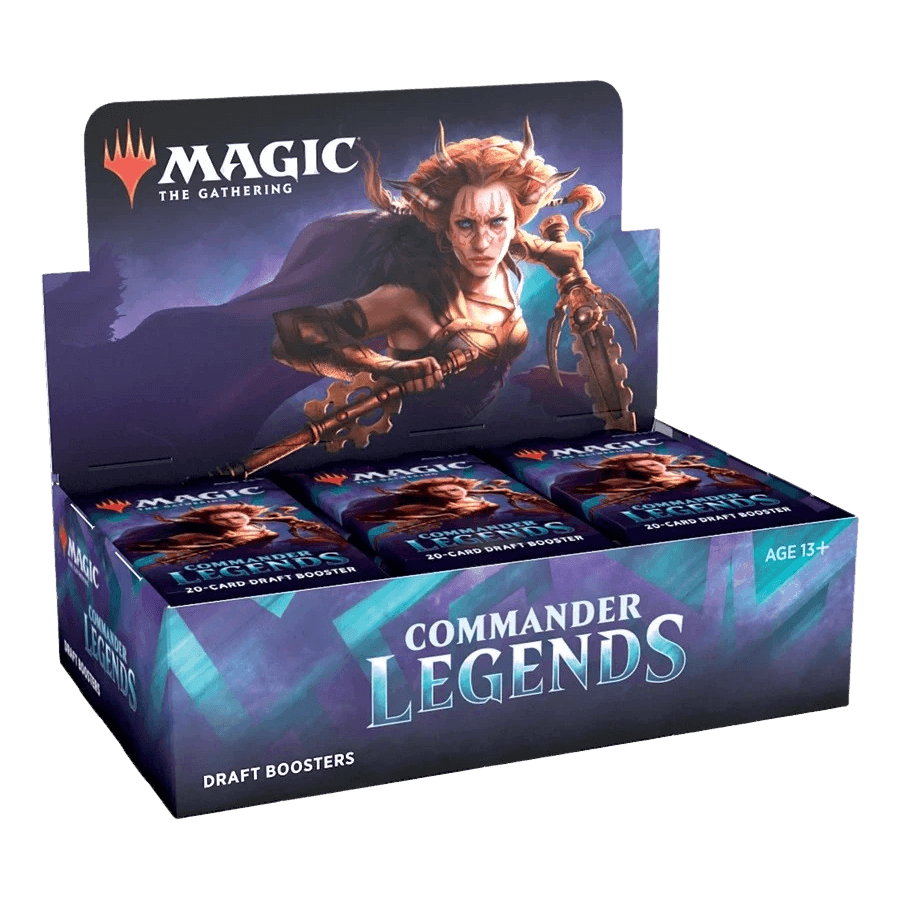 Magic: The Gathering Commander Legends Draft Booster Box - 36 Packs for Epic Multiplayer Games | Collectible Trading Cards for MTG Fans & Strategy Game Lovers | Perfect for Commander Format Nights & Tournaments