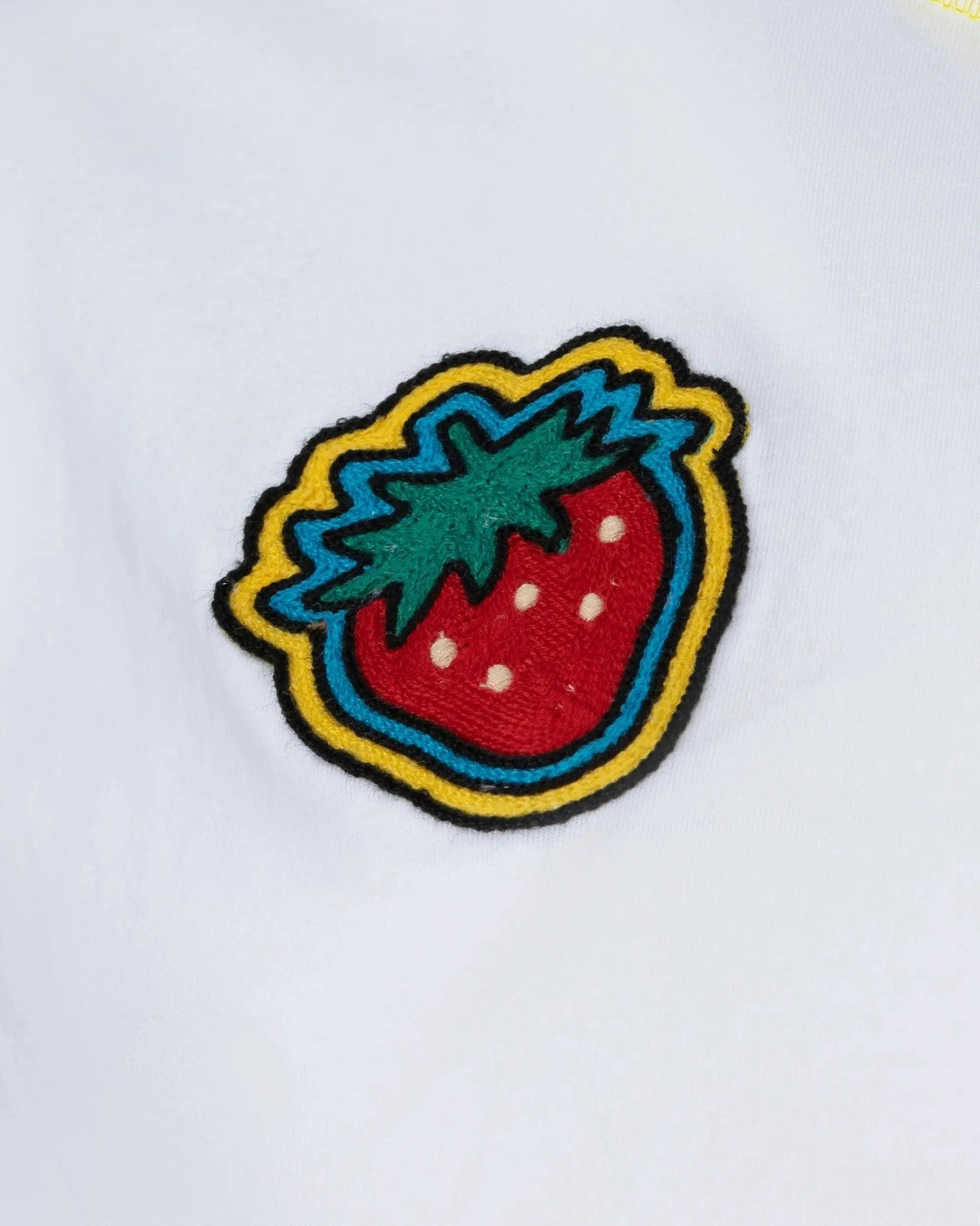 Mira X Dabsmyla Embroidered Graphic T-Shirt for Men & Women | Unique Streetwear Fashion | Perfect for Concerts, Festivals & Casual Outings