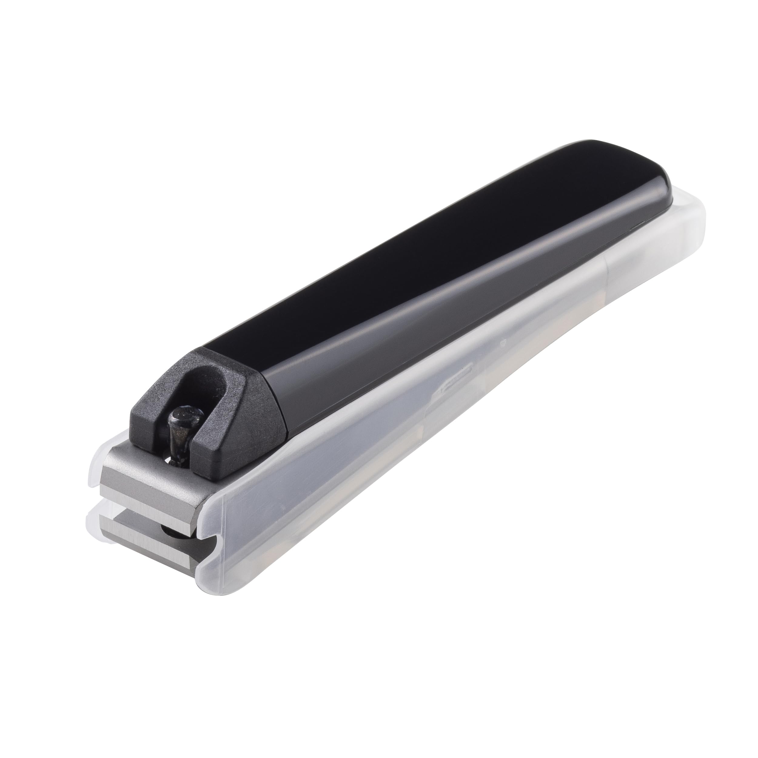 Premium Kai Nail Clipper Type001_M - Professional Stainless Steel Nail Clippers for Men & Women, Black (100g) - Perfect for Home, Travel, and Salon Use