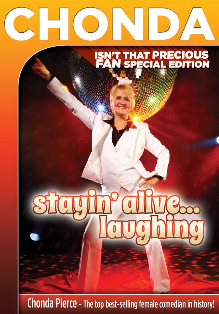 Chonda Pierce: Stayin' Alive Special Fan Edition DVD - Inspirational Christian Comedy Show for Women - Perfect for Church Events, Bible Study Groups & Family Entertainment Nights