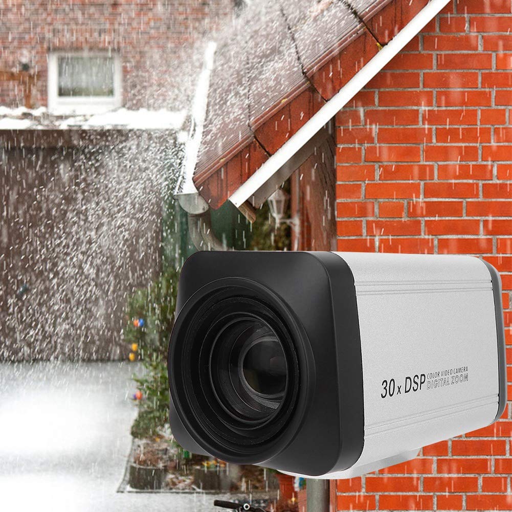 30X Zoom Surveillance Camera with Infrared Night Vision - AHD Digital CCTV Security Camera for Home & Business Security - Indoor/Outdoor Use for Monitoring, Baby Watching, and Property Protection