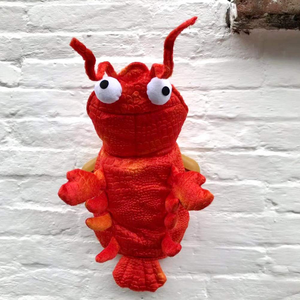 **Cute Halloween Dog Costume - Lobster Outfit for Small Dogs & Cats | Puppy & Kitten Halloween Costume, Christmas Pet Apparel for Parties & Dress-Up**