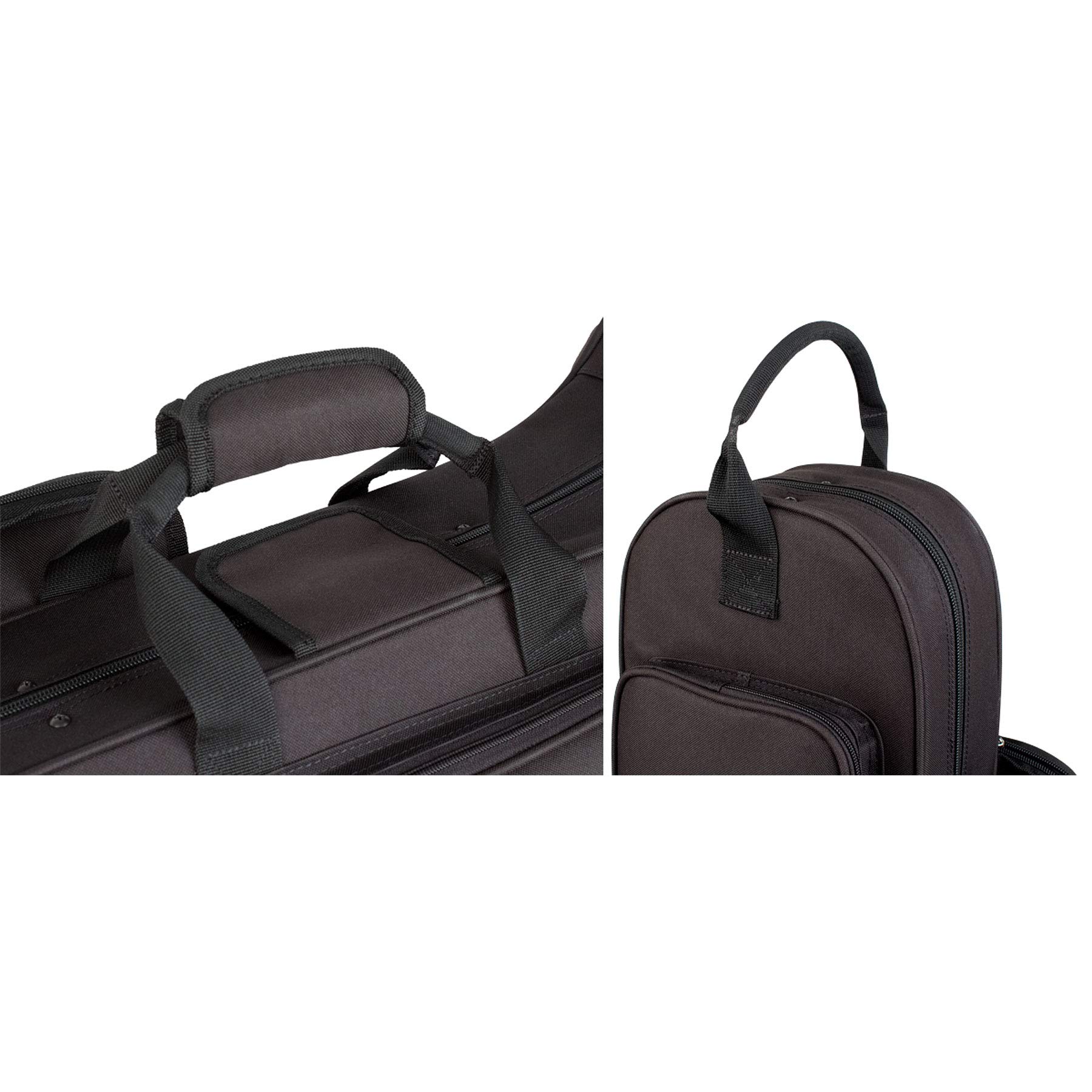 Protec MAX306CT Tenor Trombone Case with F Attachment - Durable Contoured Protection for Professional Musicians | Perfect for School Bands, Orchestras & Traveling Performances