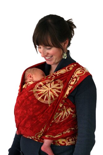 Wrapsody Breeze Baby Carrier - Soft & Breathable Sling Wrap for Newborn to Toddler (Small/Medium, Sophia Print) - Perfect for Hands-Free Parenting, Nursing & Outdoor Adventures