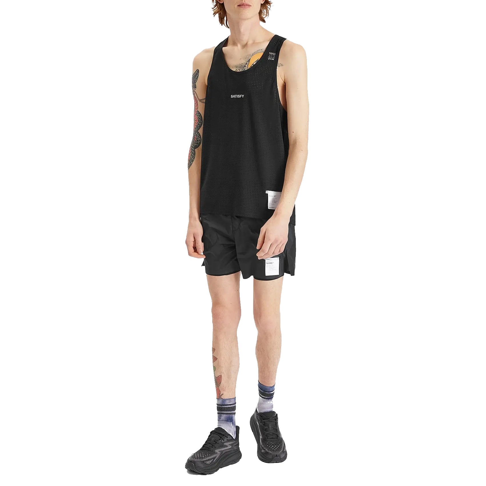 **Men's Satisfy TechSilk 5 Running Shorts – Lightweight & Breathable for Training, Jogging & Gym Workouts**