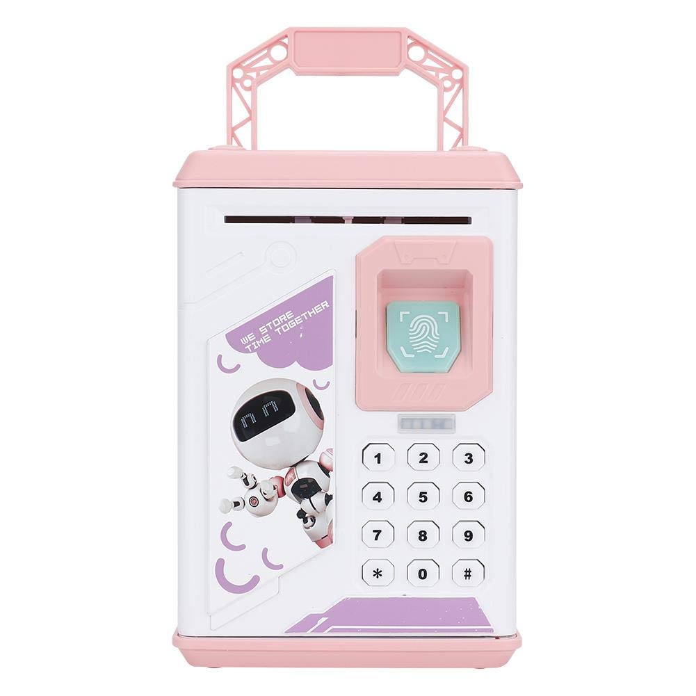 Automatic Money Saving Box for Kids - Cartoon Coin Bank with Digital Counter, Piggy Bank for Boys & Girls (Pink) | Perfect for Birthday Gifts & Financial Education