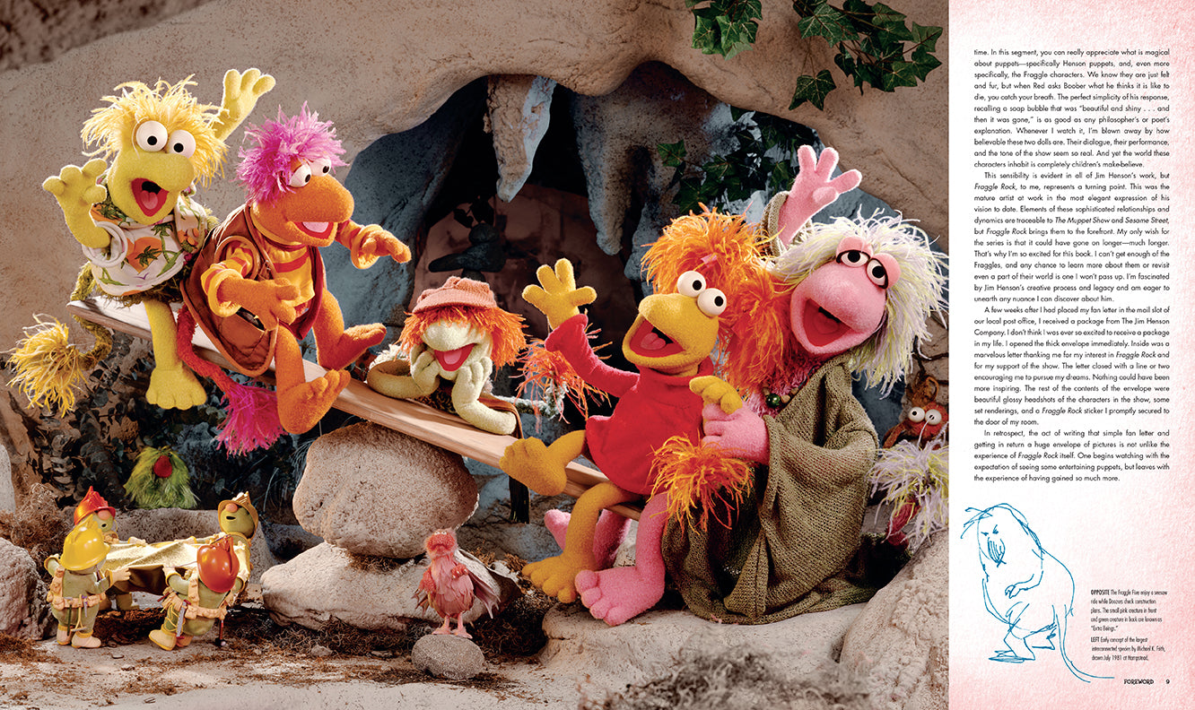 Fraggle Rock: The Ultimate Visual History Book - Jim Henson's Classic Puppet Show Art & Behind-the-Scenes Stories - Perfect for Collectors, Fans & Entertainment Lovers
