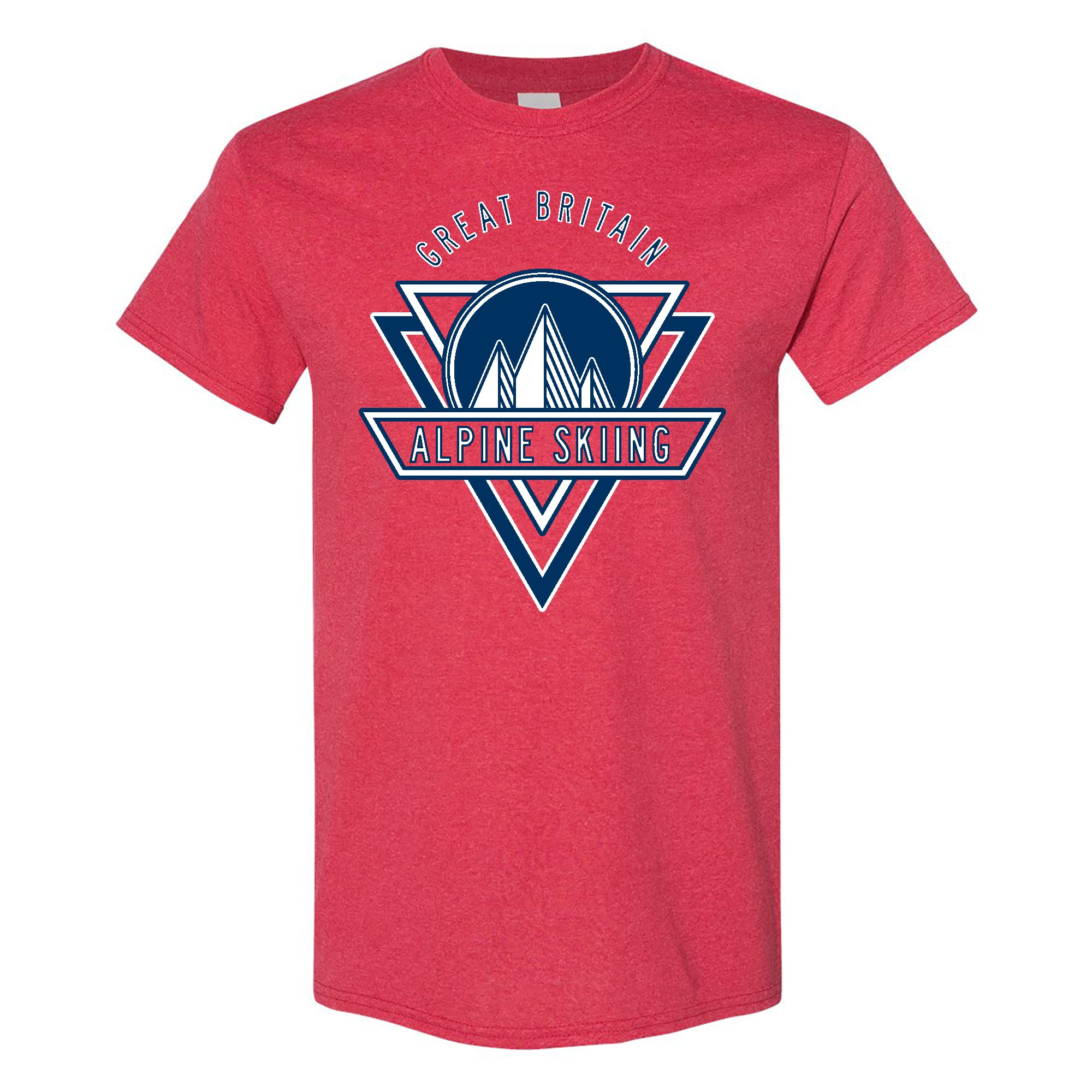 Alpine Skiing T-Shirt for Men & Women - Winter Sports Apparel - Perfect for Skiing, Snowboarding & Outdoor Adventures