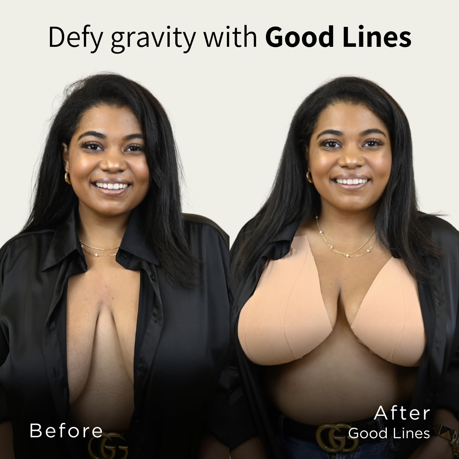 Good Lines Boob Tape - Strong Breast Lift Tape for Women | Waterproof Fashion Tape for Strapless Dresses & Backless Outfits | Perfect for Weddings, Parties & Special Occasions