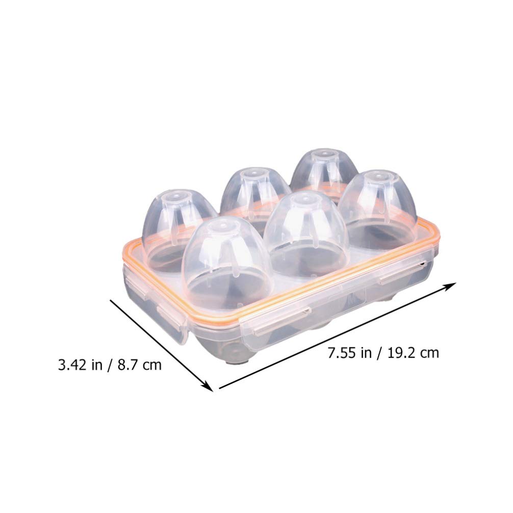 Portable Egg Storage Box - 1PC Silicone Egg Holder for Refrigerator & Outdoor Camping | Deviled Egg Container & Travel Egg Case | Perfect for Picnics, BBQs, and Kitchen Organization