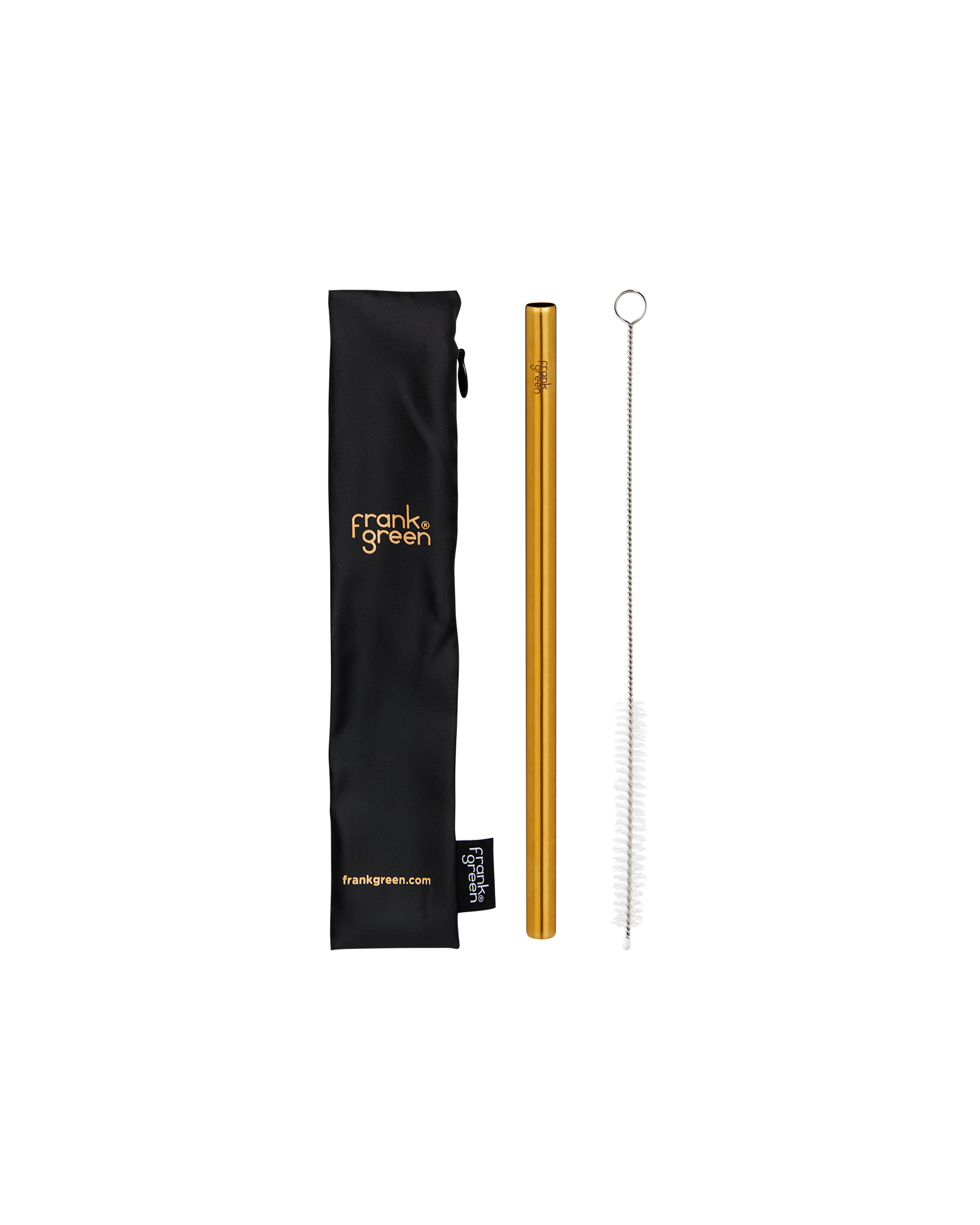 Eco-Friendly Jumbo Reusable Straws Pack - 12