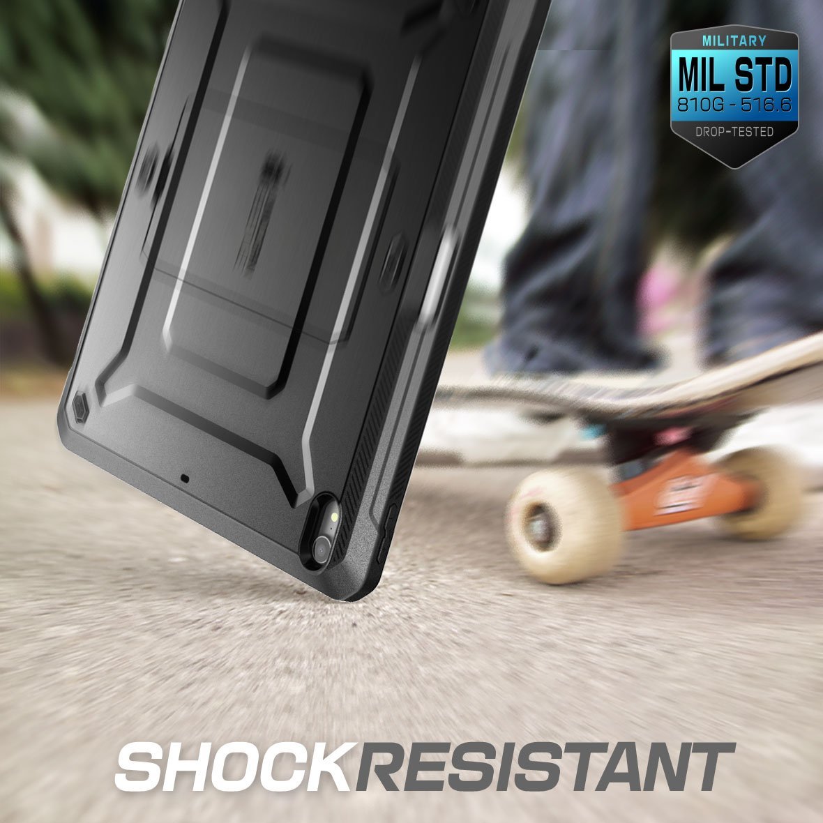 iPad Pro 12.9 inch (2018) Case - Unicorn Beetle Pro Rugged Full Body Protective Cover with Apple Pencil Holder | Shockproof, Drop Protection | Perfect for Work, Travel & Outdoor Use