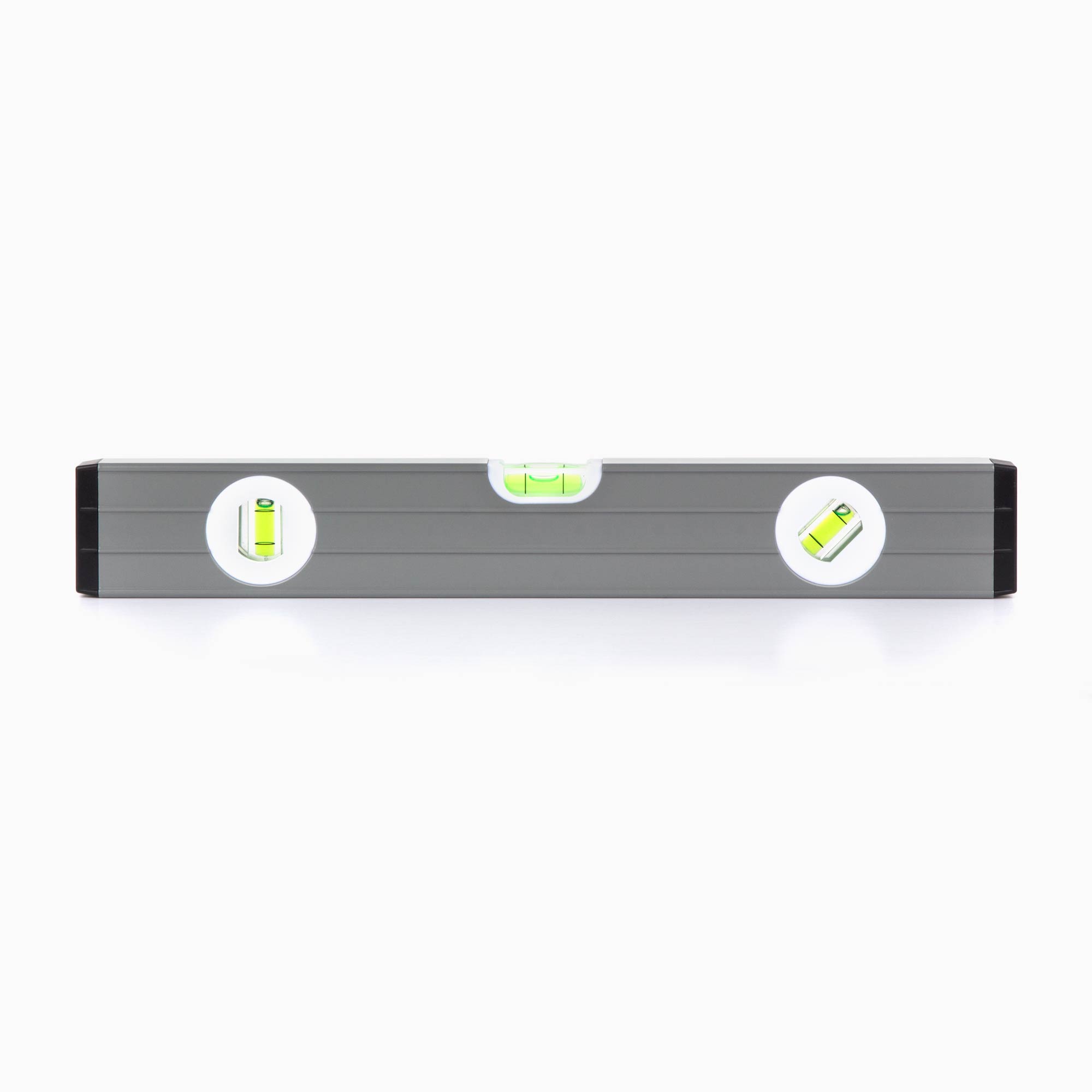16 Inch Aluminum Level - Heavy Duty Construction Tool for Perfectly Straight Lines - Ideal for DIY Projects, Home Renovation, and Professional Contractors