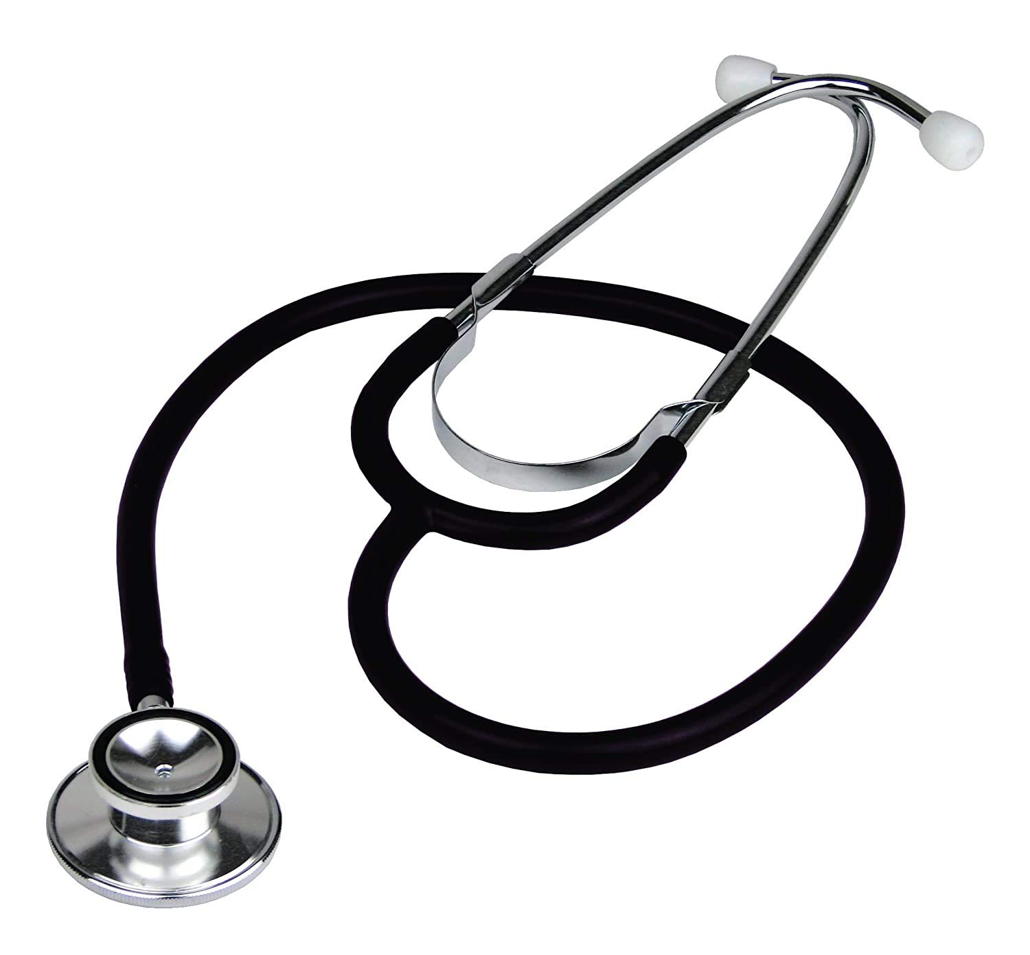 Ever Ready First Aid Dual Head Stethoscope - 100 Pack Black - Perfect for Medical Professionals, Nursing Students & Emergency Kits