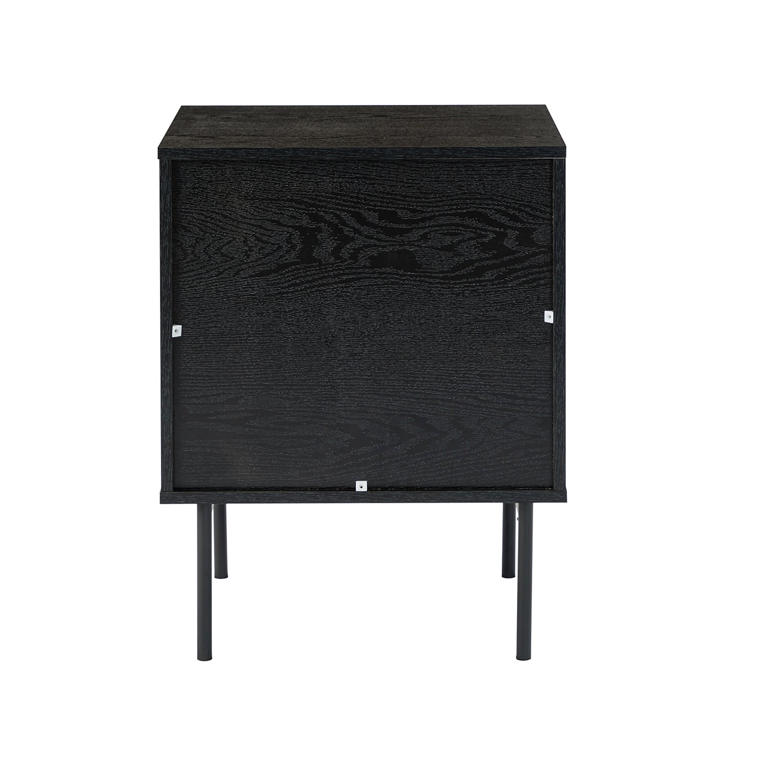 Modern Nightstand with Two Drawers - Nahuel Bedside Table with Optional Styles for Bedroom, Living Room & Guest Room - Sturdy Wooden End Table with Storage for Home Decor