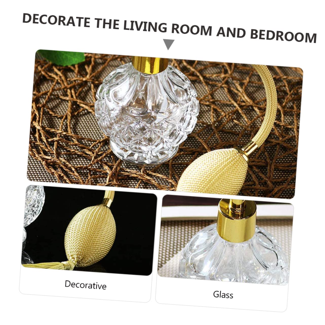 FOMIYES 80ml Star Perfume Bottle - Portable Refillable Mini Atomizer Spray Bottle for Travel, Purse & Gym | Leak-Proof Essential Oil Dispenser