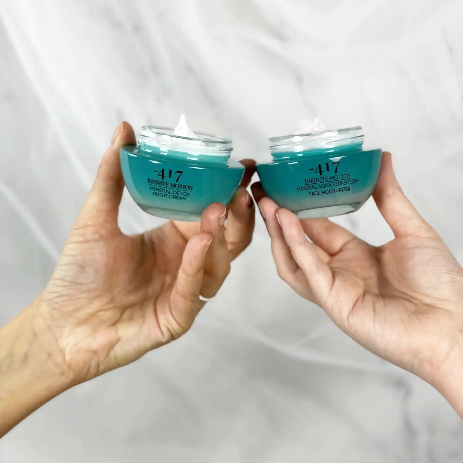 Minus 417 Dead Sea Skincare Set - Day & Night Beauty Routine for Hydration & Anti-Aging | Perfect for Dry Skin & Daily Skincare Regimen