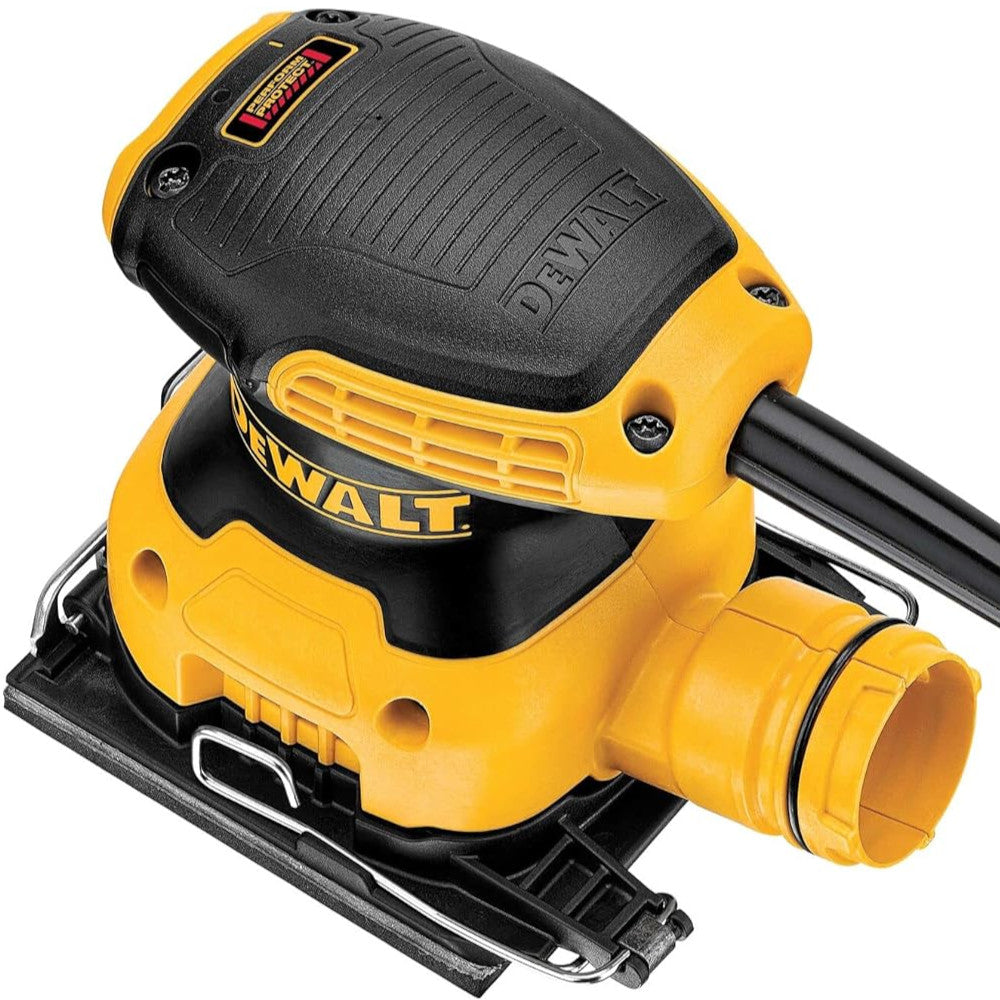 DEWALT DWE6411K 1/4 Sheet Palm Sander - Refurbished with Warranty | Perfect for Woodworking, Sanding & DIY Home Projects