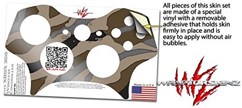 XBOX 360 Wireless Controller Camouflage Vinyl Skin - Gaming Accessory for Enhanced Grip & Protection