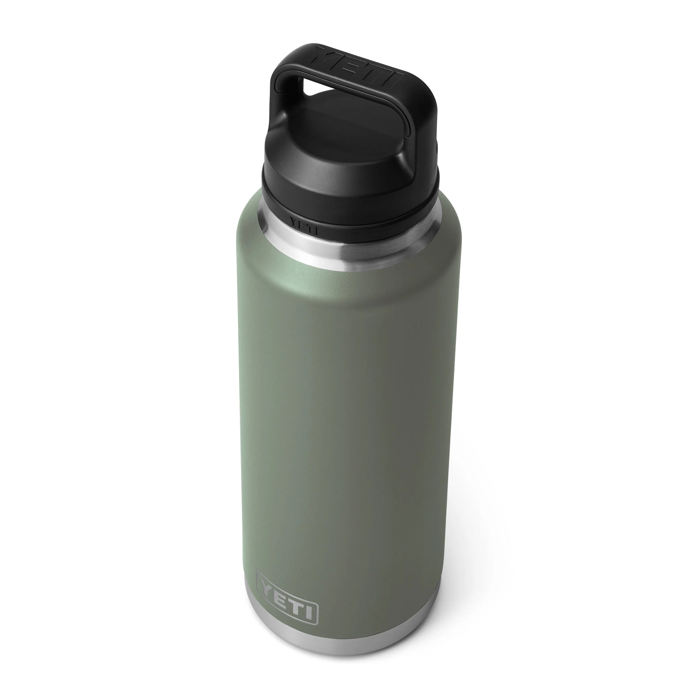 Yeti Rambler 46 oz Stainless Steel Water Bottle with Chug Cap - Insulated, Leakproof, BPA-Free for Outdoor, Gym, Hiking & Travel
