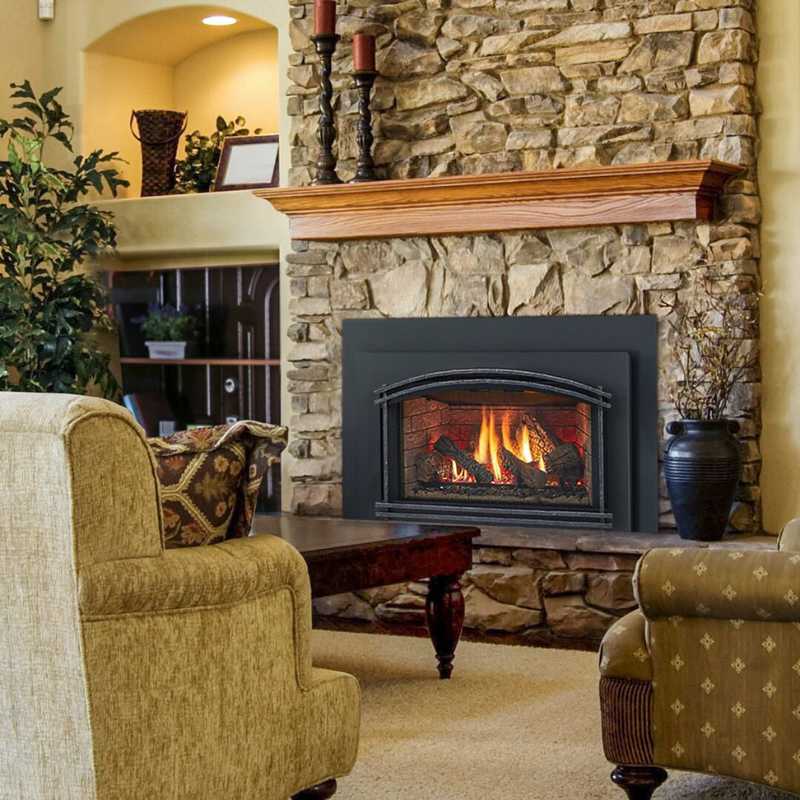 Majestic Trilliant 30 Direct Vent Gas Fireplace Insert | TRILLIANT30IN | Perfect for Cozy Living Rooms & Winter Home Heating