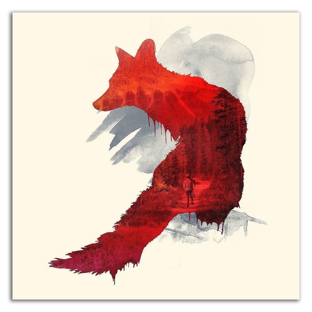 Bad Memories by Robert Farkas - Premium Canvas Wall Art Print, Framed & Ready to Hang - Perfect for Living Room, Bedroom, or Office Decor