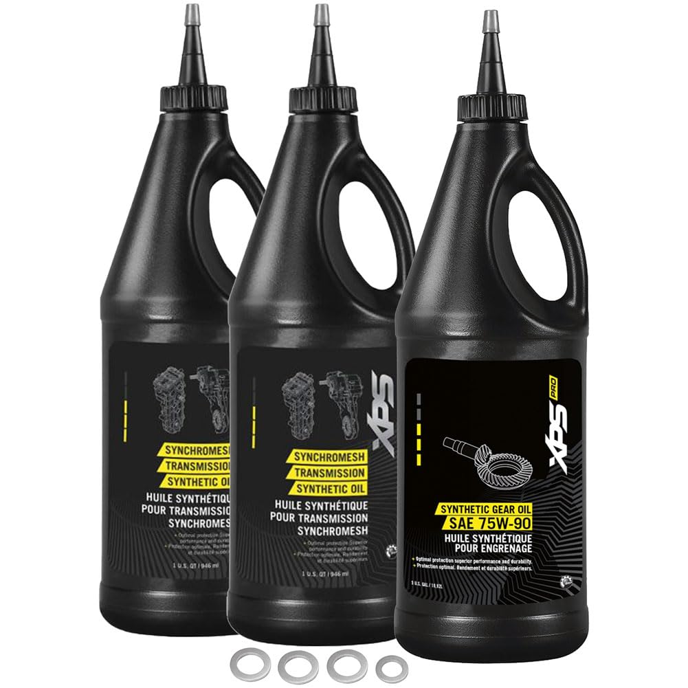 Can-Am Outlander Max 6x6 450 Oil Change Kit (2020-2021) - Tusk Drivetrain Maintenance Kit with Can-Am Oil - Perfect for ATV Maintenance & Off-Road Adventures