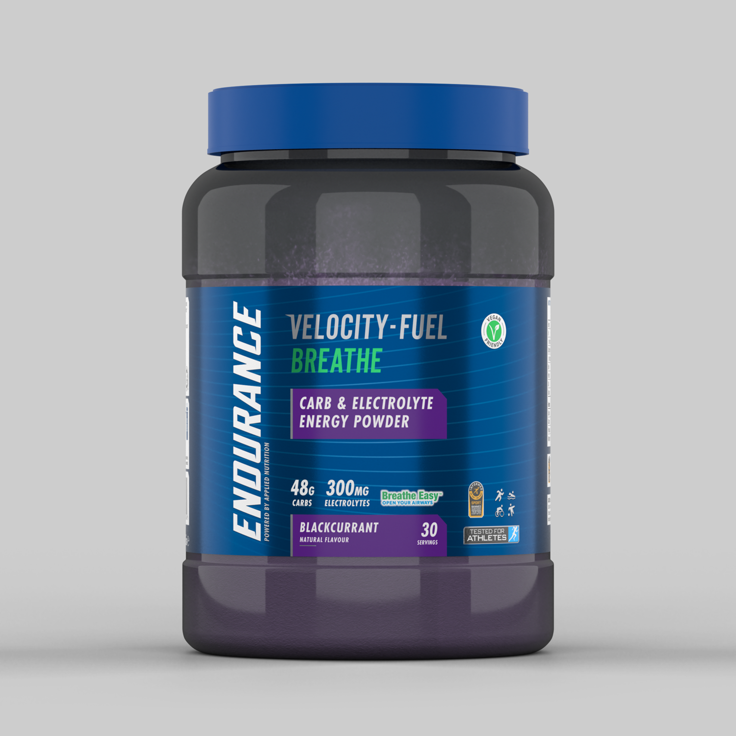 Applied Nutrition Endurance Carb & Electrolyte Energy Powder 1.5kg - Blackcurrant Flavor | Workout Supplement for Athletes & Fitness Enthusiasts | Pre & Post Workout Recovery Drink