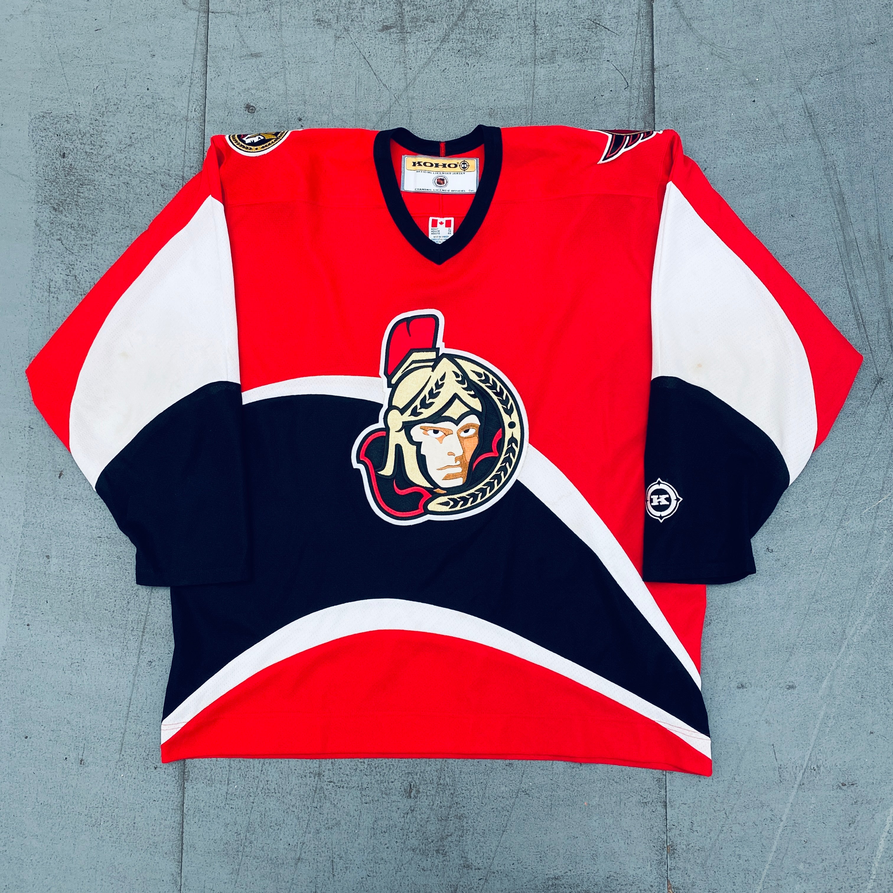 Ottawa Senators 2006/07 Koho Hockey Jersey Size XL - Authentic NHL Vintage Hockey Sweater for Fans, Collectors & Game Day Wear