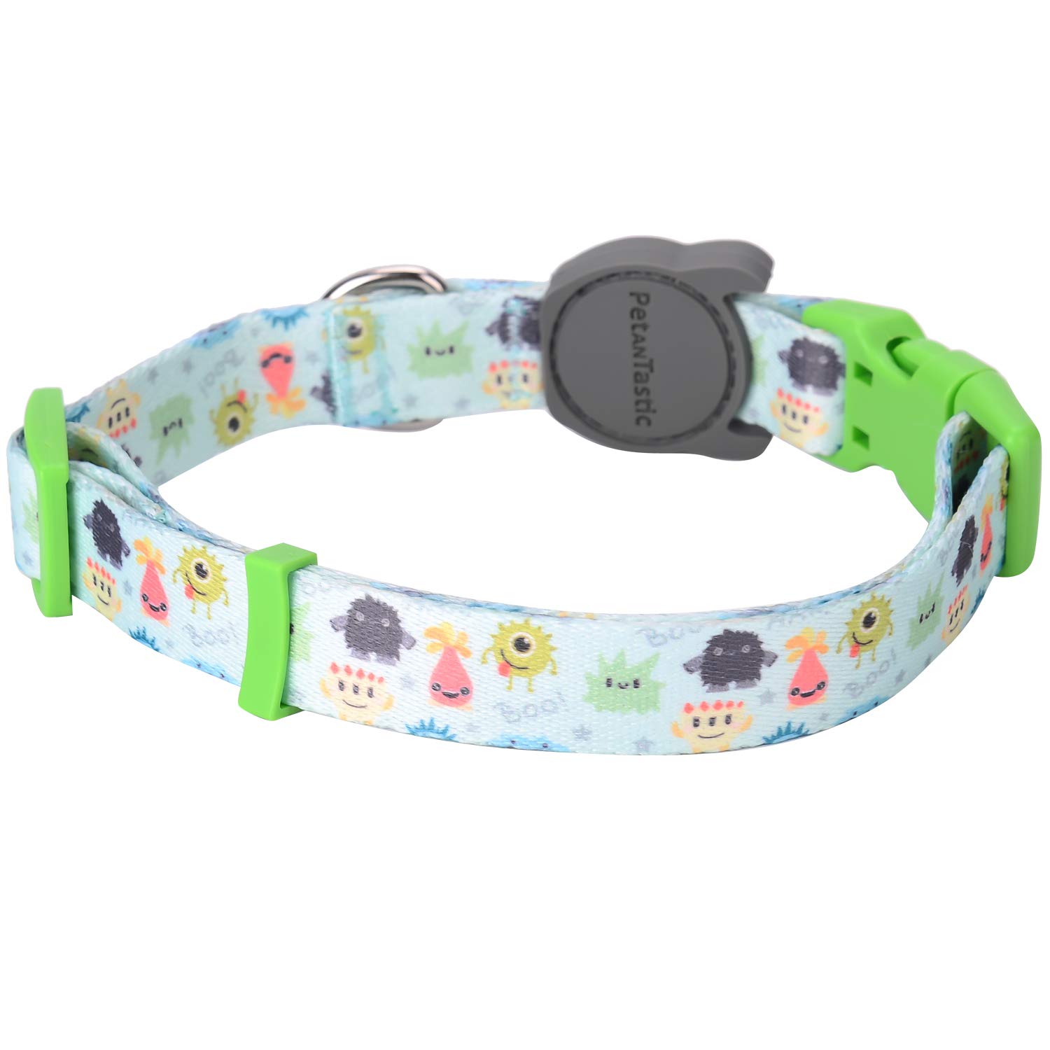 **PetANTastic Adjustable Small Dog Collar – Durable Soft & Heavy Duty with Cute Monster Design – Comfortable for Puppies & Adult Dogs – Perfect for Indoor & Outdoor Use**