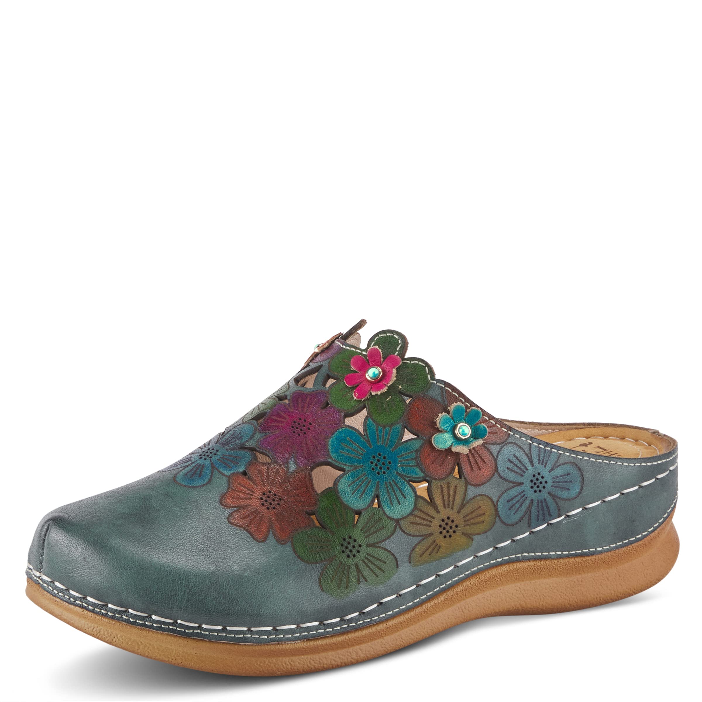 Spring Step L'Artiste Women's Augi Clog - Comfortable Slip-Resistant Garden Clogs for Women, Perfect for Gardening, Nursing & Outdoor Activities