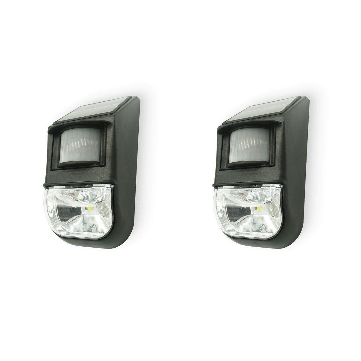 Solar Motion Sensor Lights 2 Pack - Waterproof Outdoor Security Lights with Rechargeable Battery & Auto On/Off - Perfect for Driveway, Garden, Patio, and Backyard Lighting