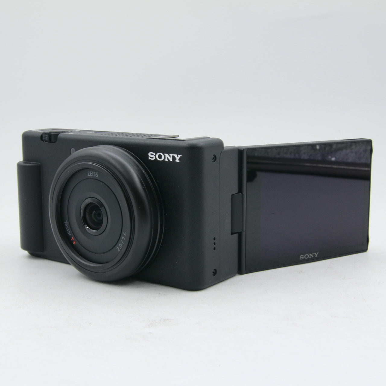Open Box Sony ZV-1F Vlogging Camera (Black) - 4K Video, Built-in Microphone & Flip Screen for YouTube, Travel & Content Creation