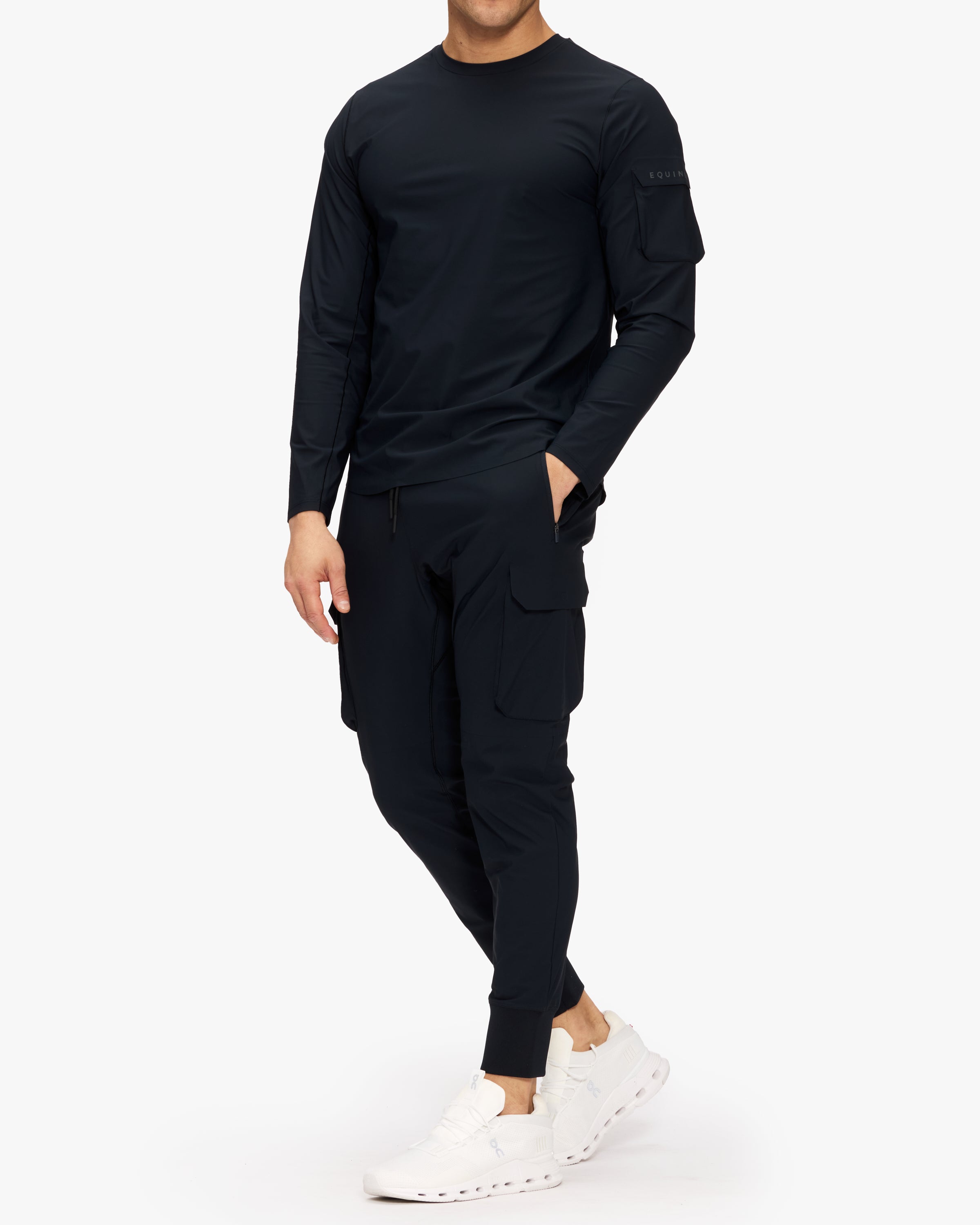 Equinox Tech Cargo Joggers for Men - Lightweight Waterproof Hiking Pants with Multiple Pockets - Perfect for Outdoor Adventures, Travel & Gym Workouts