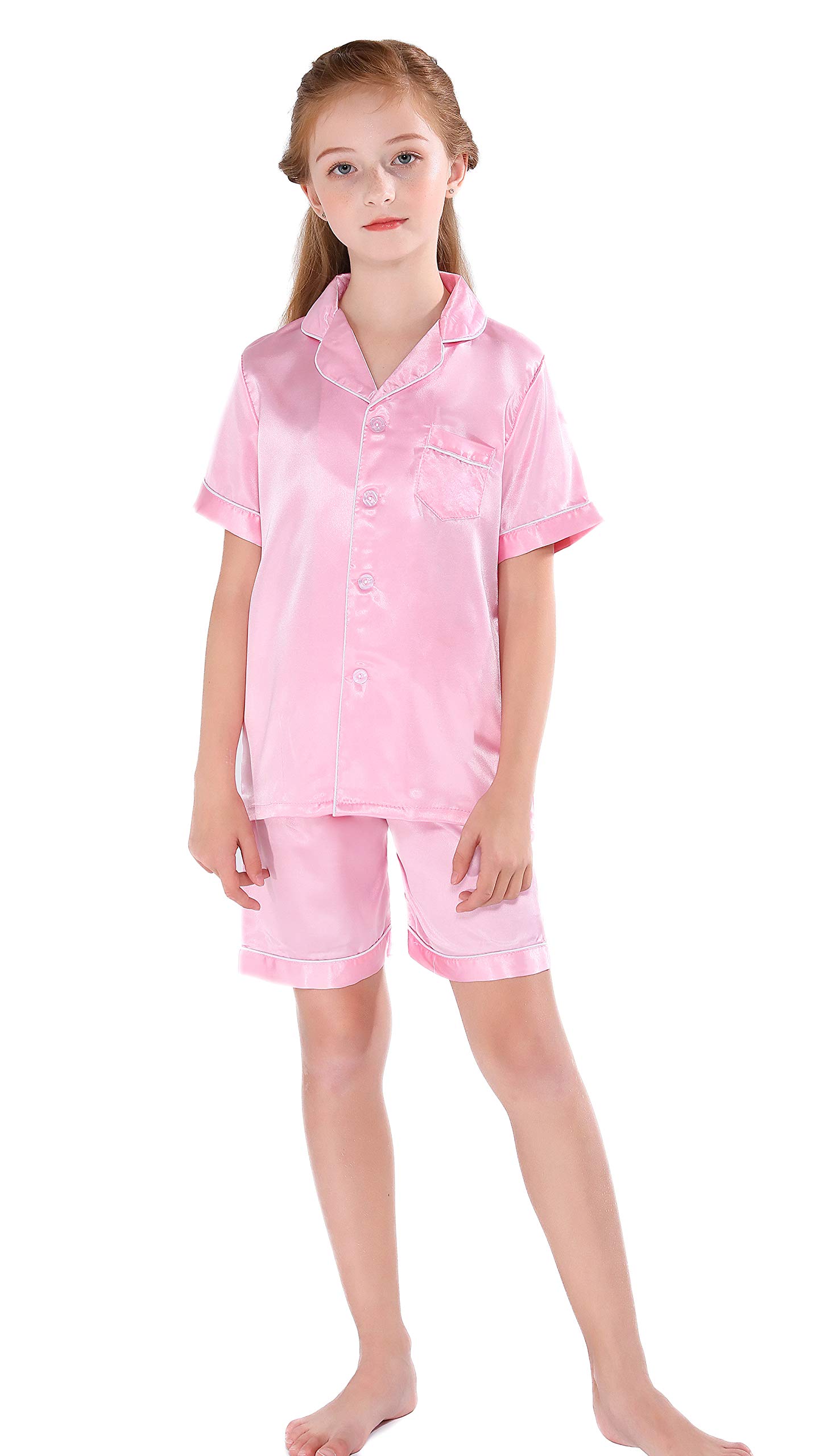 Kids Pajama Set - Soft Cotton Short Sleeve Sleepwear for Boys & Girls | Perfect for Bedtime, Lounging & Sleepovers